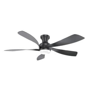 Quạt trần đèn 5 cánh Gỗ nguyên khối 132cm – FQT01BWL